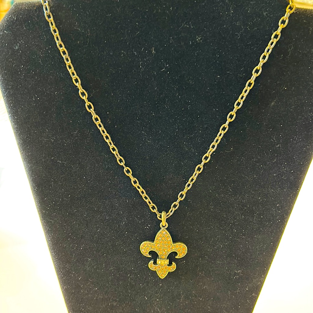 Vclm Brand FleurDeLis Necklace